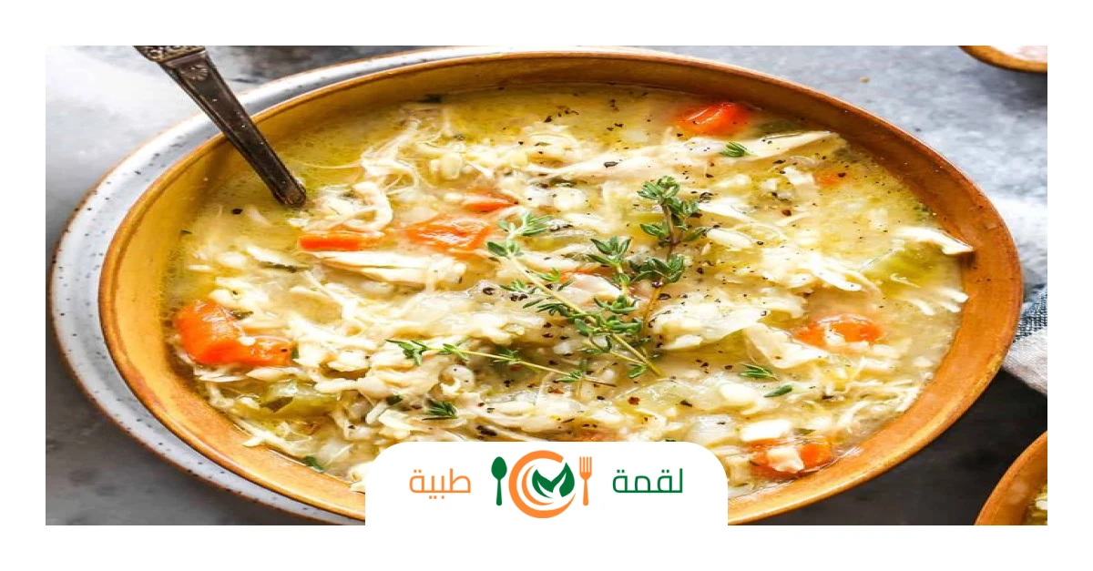 شوربة الشوفان بالدجاج