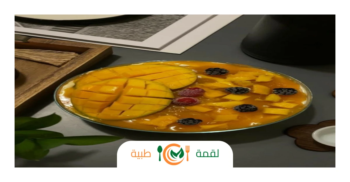 ايس كريم الفواكه الاستوائية