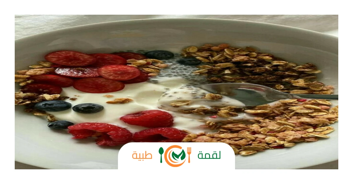 تمر مع لبن